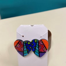 Handpainted Wooden Earrings Class